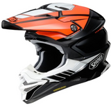 Shoei VFX-WR 06 Jammer Helmet TC-8 Black Orange