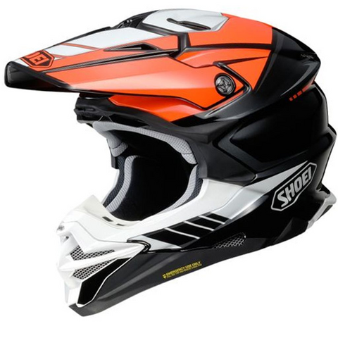 Shoei VFX-WR 06 Jammer Helmet TC-8 Black Orange