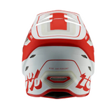 100% Status Youth Helmet Topenga Red White