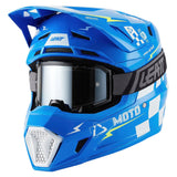 2027 Leatt 7.5 V27 Blue Helmet with 4.5 Goggle