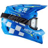 2027 Leatt 7.5 V27 Blue Helmet with 4.5 Goggle