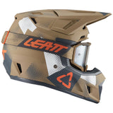 2027 Leatt 7.5 V27 Camo Khaki Brown Helmet with 4.5 Goggle