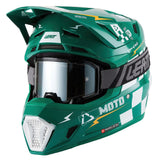 2027 Leatt 7.5 V27 Jade Green Helmet with 4.5 Goggle