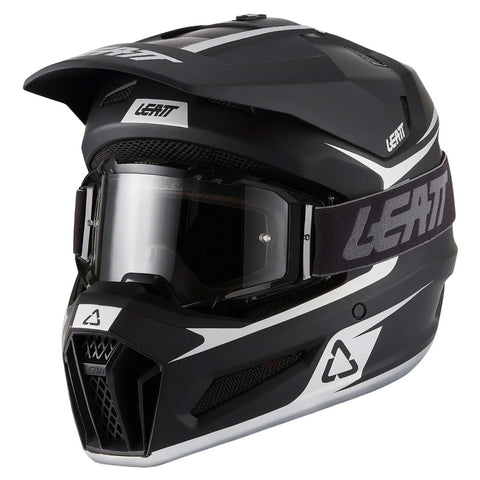 2027 Leatt 3.5 V27 Black Helmet with 3.5 Goggle
