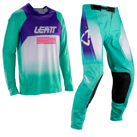 2026 Leatt 4.5 Moto Lite Kit Combo Purple