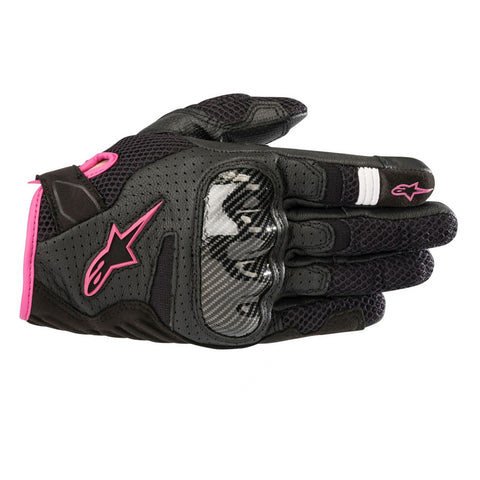 Alpinestars Stella SMX-1 Air v2 Gloves Black & Fuchsia