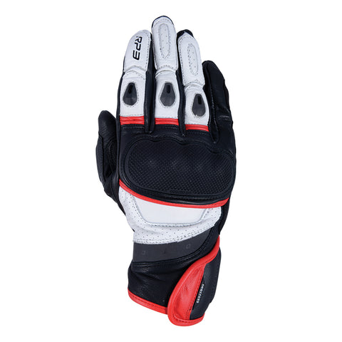 Oxford RP-3 2.0 Short Sports Gloves Black White & Red