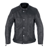 Oxford Hampton Leather Jacket Black