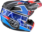 Troy Lee Designs SE5 Composite Lightning Blue Helmet