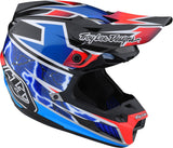 Troy Lee Designs SE5 Composite Lightning Blue Helmet