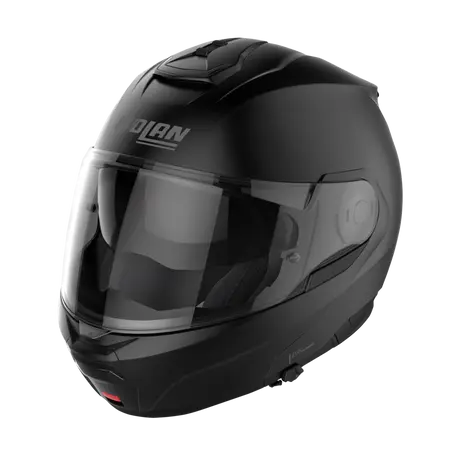 Nolan N100-6 Classic N-COM Flat Black Motorcycle Helmet