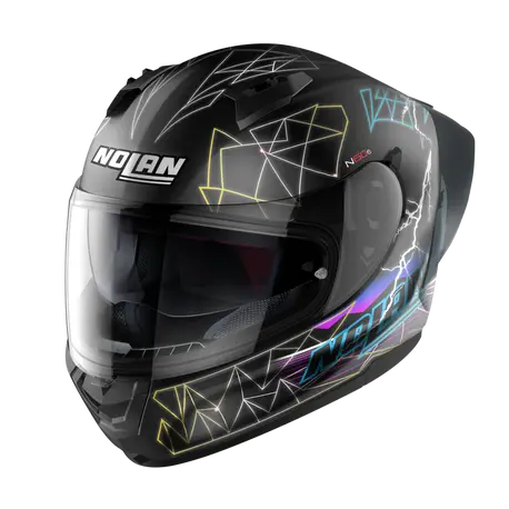 Nolan N60-6 Sport Raindance Flat Black Motorcycle Helmet