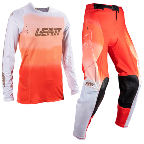 2026 Leatt 4.5 Moto Womens Kit Combo Coral Pink
