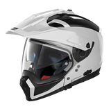 Nolan N70-2 Adventure Classic Metal White Motorcycle Helmet