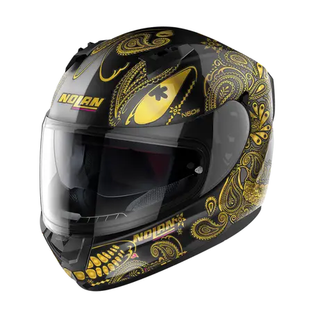 Nolan N60-6 Ritual Metal Black Gold Motorcycle Helmet