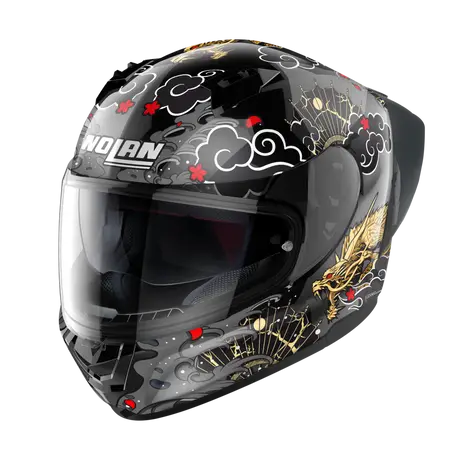 Nolan N60-6 Sport Wyvern Metal Black Motorcycle Helmet