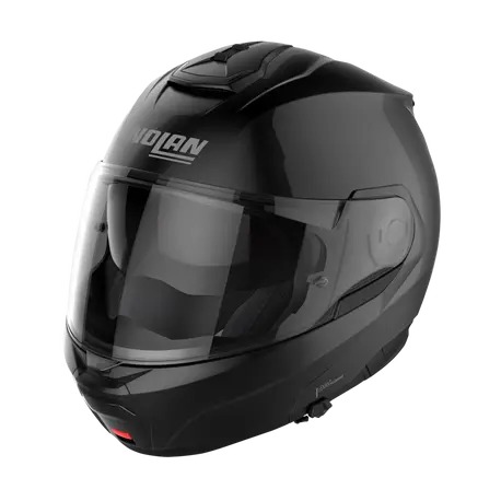 Nolan N100-6 Classic N-COM Gloss Black Motorcycle Helmet