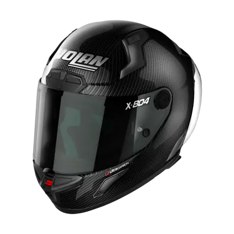 Nolan X-804 RS Puro Motorcycle Helmet Gloss Carbon