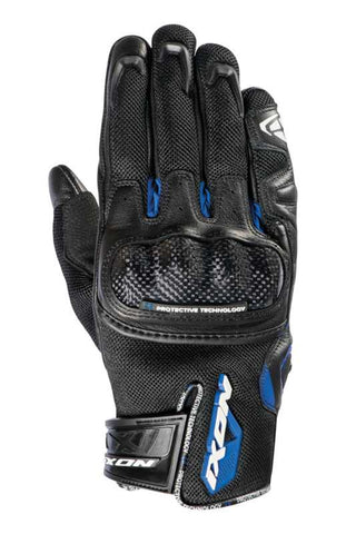 Ixon RS Rise Air Motorcycle Glove Black Blue