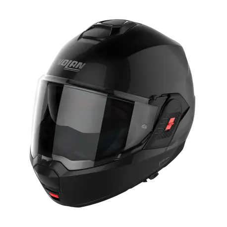 Nolan N120-1 Classic N-COM Gloss Black Motorcycle Helmet