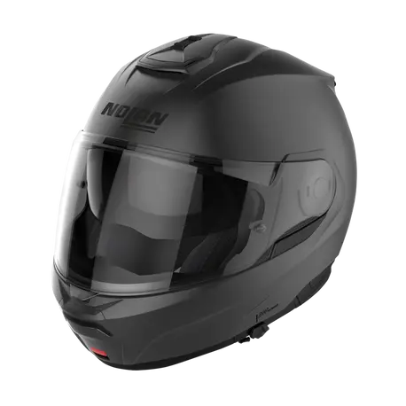 Nolan N100-6 Classic N-COM Flat Vulcan Grey Motorcycle Helmet