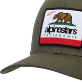 Alpinestars Cali 2.0 Curved Bill Casual Cap - Military Green Black