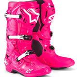 Alpinestars Tech 10 Motocross Boots Diva Pink White