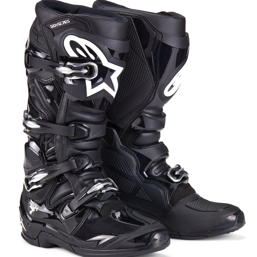Alpinestars Tech Motocross Boots Black Black – AT Motocross
