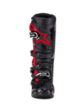 Alpinestars Tech 7 Motocross Boots Black Red Fluo