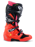 Alpinestars Tech 7 Motocross Boots Black Fluo Red Fluo Pink Fluo