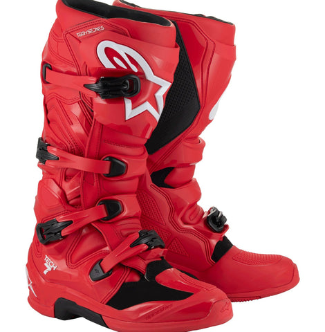 Alpinestars Tech 7 Motocross Boots Bright Red