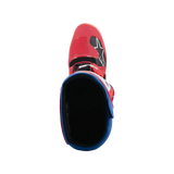 Alpinestars Tech 5 Boots - Bright Red Dark Red Alpine Blue