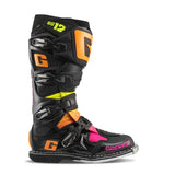 Gaerne SG12 Black Orange Pink Motocross Boots