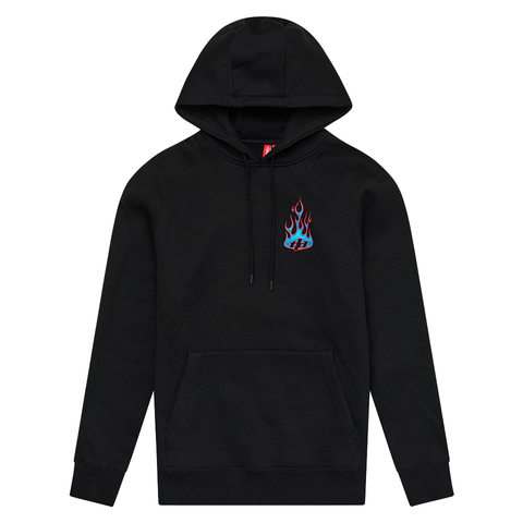 2026 Troy Lee Designs Torched Youth PO Hoodie Black