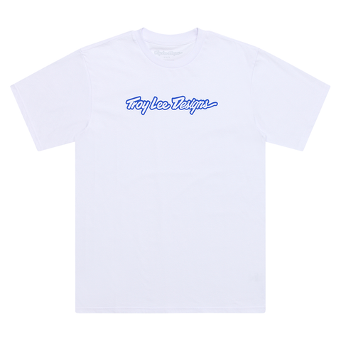 Troy Lee Designs Signature Tee - White