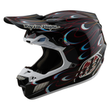 Troy Lee Designs SE5 Carbon Torched Helmet - Black  Red