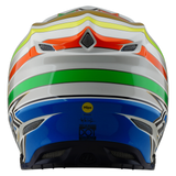 Troy Lee Designs SE5 Composite Rays Helmet - White Blue