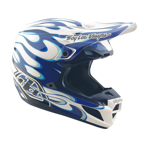 2026 Troy Lee Designs SE5 Composite Torched Helmet Blue