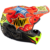 Troy Lee Designs SE5 Composite Helmet Cosmic Explosion Red