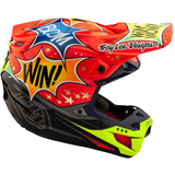 Troy Lee Designs SE5 Composite Helmet Cosmic Explosion Red