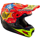 Troy Lee Designs SE5 Composite Helmet Cosmic Explosion Red