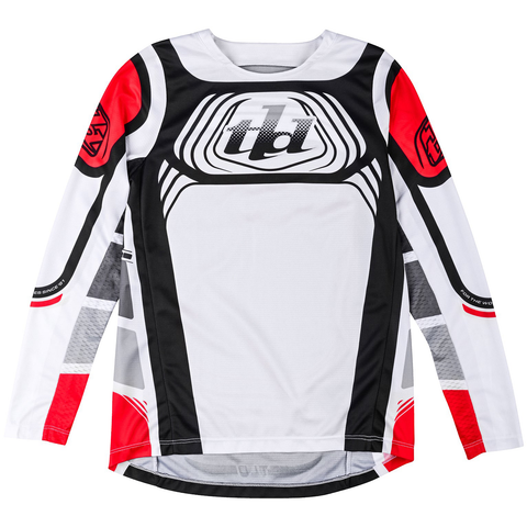Troy Lee Designs Youth GP Pro Jersey Wavez White