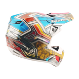 2026 Troy Lee Designs SE5 Carbon Lowrider Helmet Silver