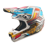 2026 Troy Lee Designs SE5 Carbon Lowrider Helmet Silver