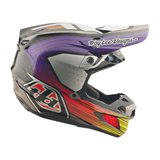 2026 Troy Lee Designs SE5 Carbon Stripes Helmet Black / Purple