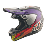 2026 Troy Lee Designs SE5 Carbon Stripes Helmet Black / Purple