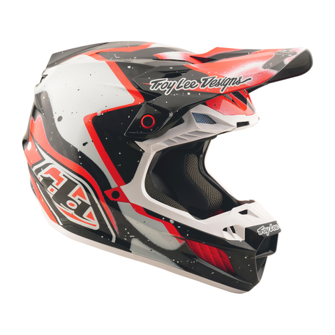 2026 Troy Lee Designs SE5 Carbon Membrane Helmet Black / Red
