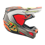 2026 Troy Lee Designs  SE5 Composite Stripes Helmet Black / Infra Red