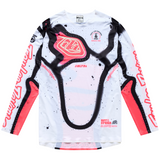 2026 Troy Lee Designs SE Ultra Membrane Jersey White / Infra Red