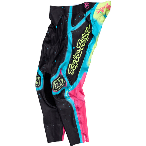 2026 Troy Lee Designs Youth GP Pro Membrane Pant Black / Glo Yellow